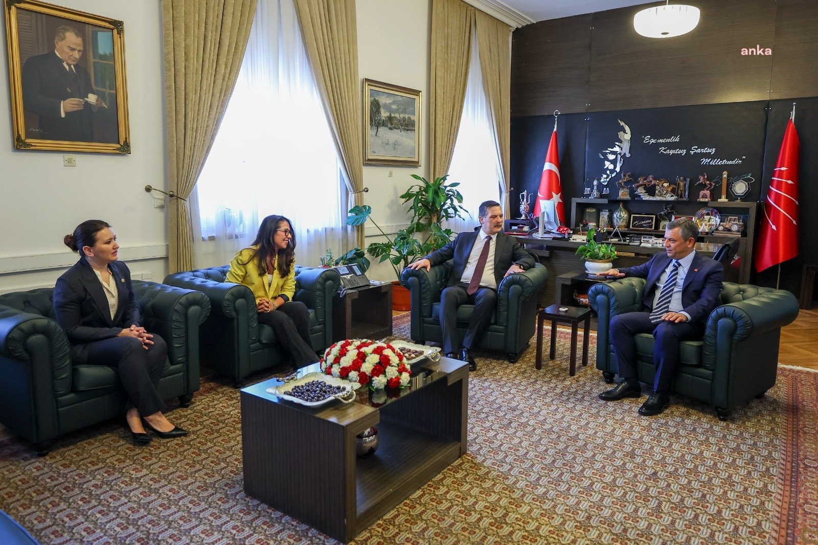 TİP'ten CHP'ye Dayanışma Ziyareti